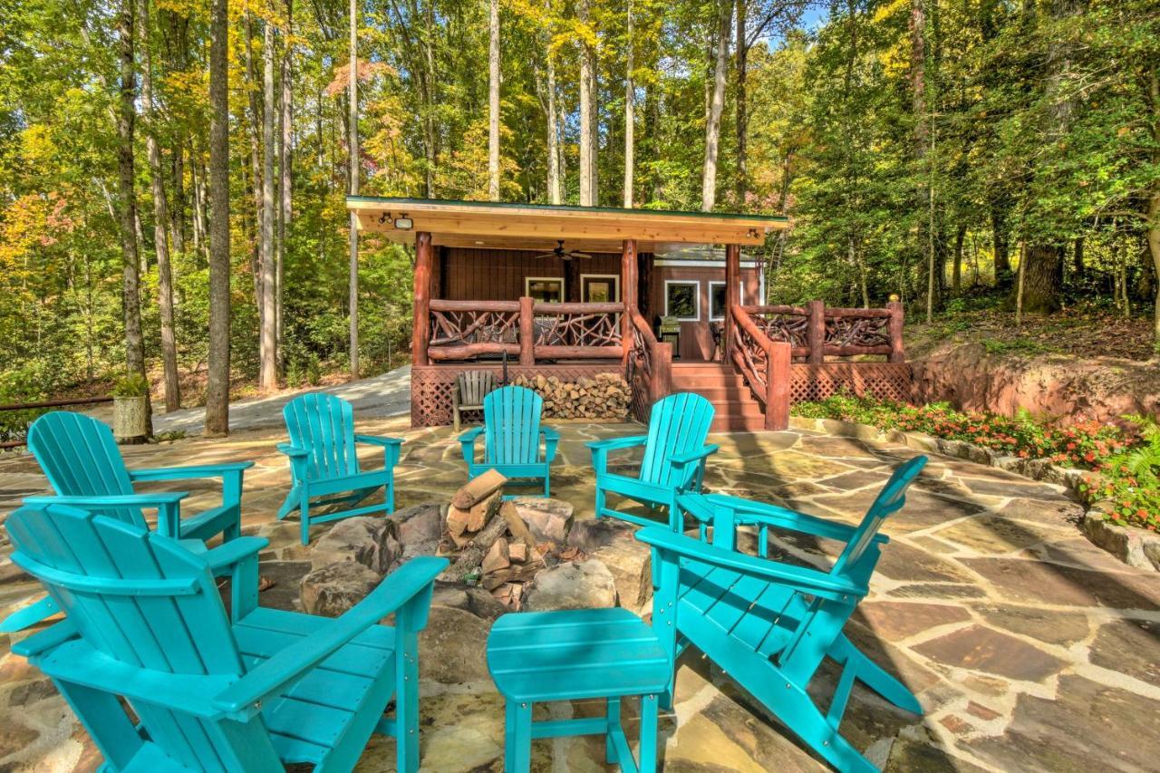 Clayton Retreat With Spacious Deck And Mtn Views! Villa Exterior photo