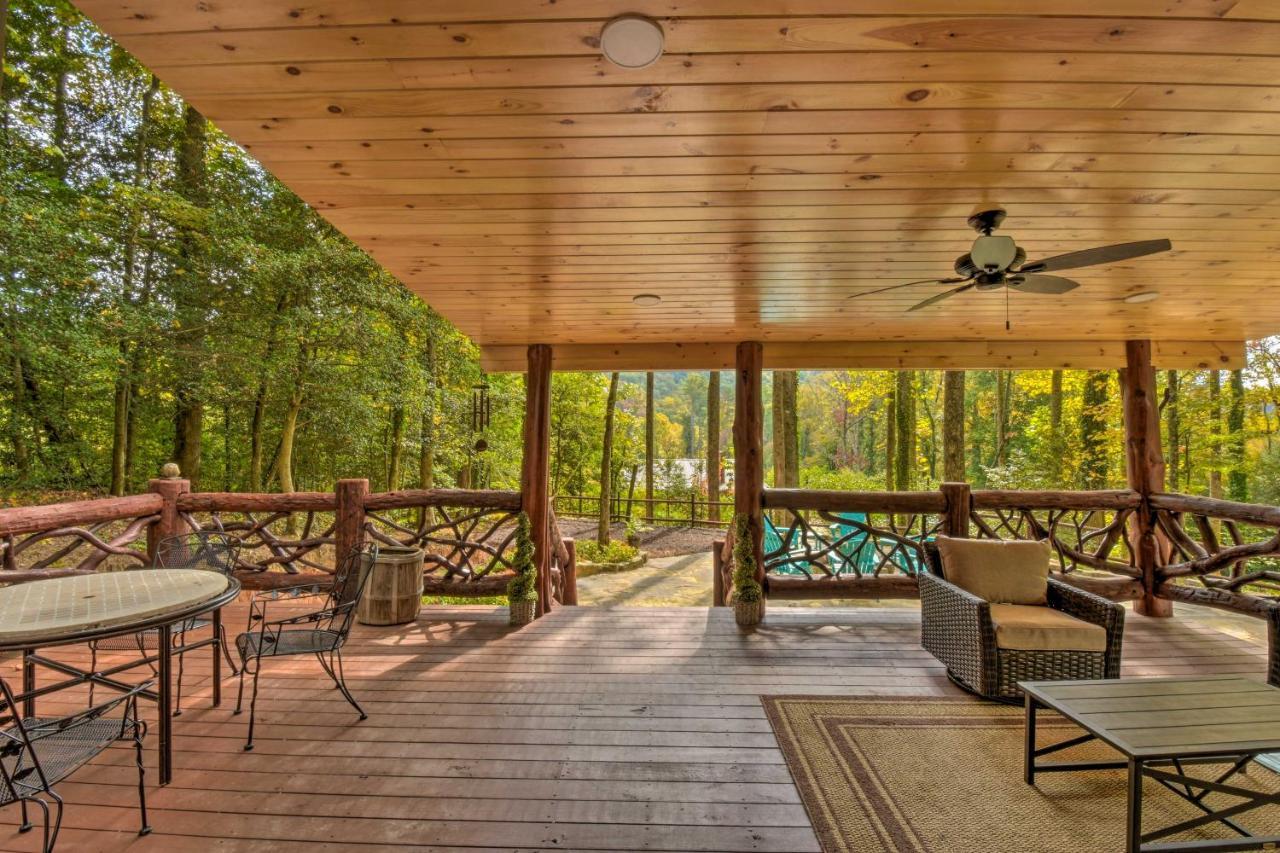 Clayton Retreat With Spacious Deck And Mtn Views! Villa Exterior photo